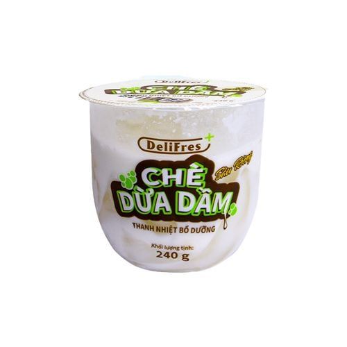 Chè Dừa Dầm Delifres+ Sầu Riêng 240g