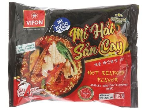 Mì Hải Sản Cay Gói 105gr