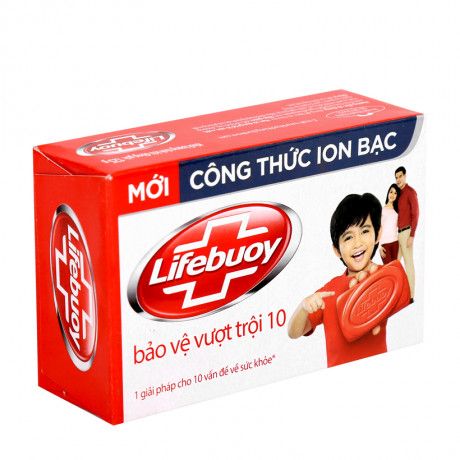 Lifebuoy Xà bông cục Bảo Vệ Vượt Trội 10 125g