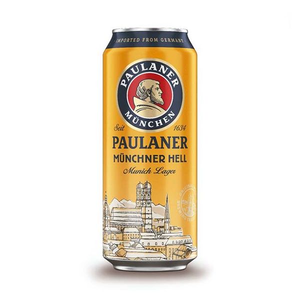 Bia Lon Paulaner Münchner Hell 500ml