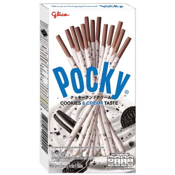 Bánh que Pocky Cookies ＆ Cream 40g