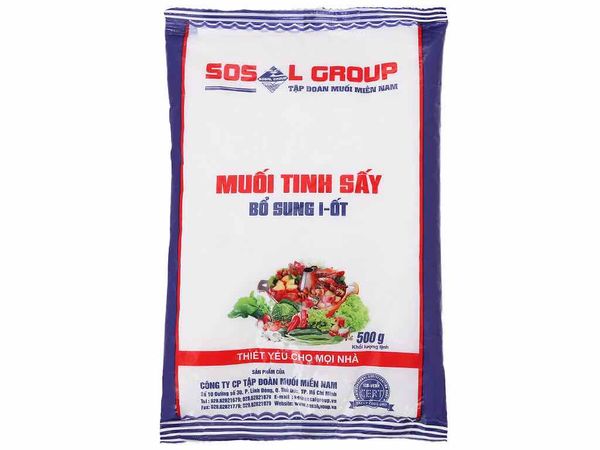 Muối sấy Iod 0.5kg