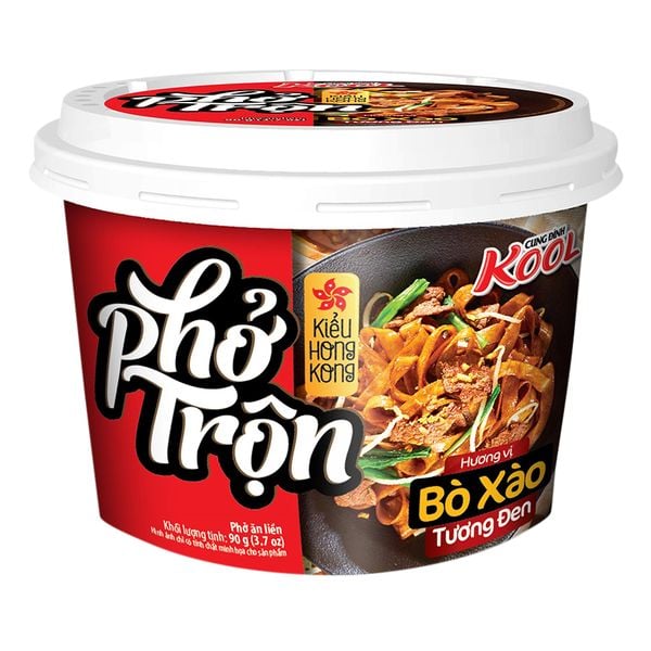 Phở trộn Bò xốt tương đen Kool 80g