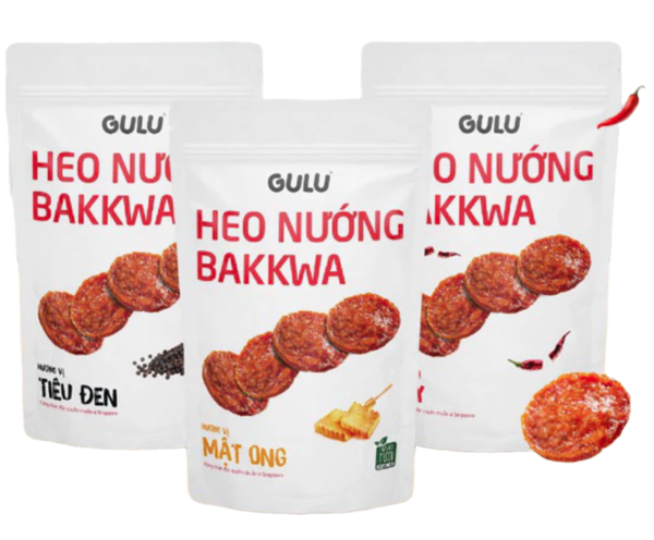 Heo Nướng Bakkwa Vị Tiêu Đen 50g