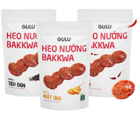 Heo Nướng Bakkwa Vị Tiêu Đen 50g
