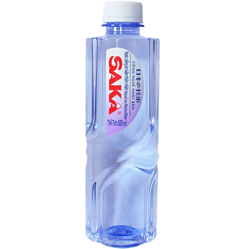 Nước uống ion kiềm SAKA 555ml