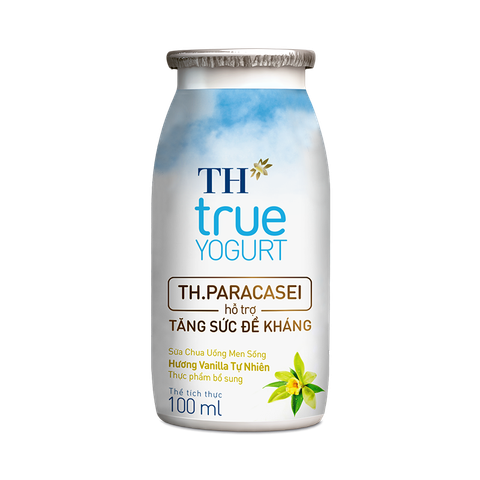 Sữa chua uống Men Sống Vani TH True Yogurt 100ml