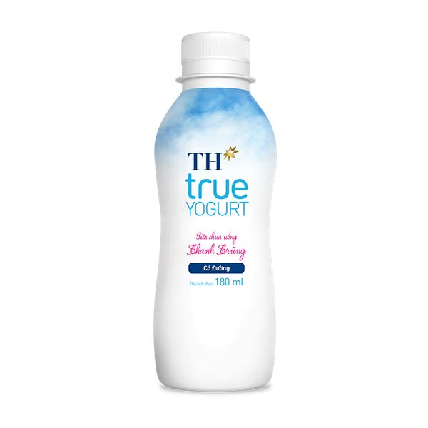 Sữa chua uống Có đường TH True Yogurt 180ml