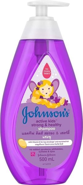 Dầu gội Johnson's Baby Tangle Shampoo 500ml