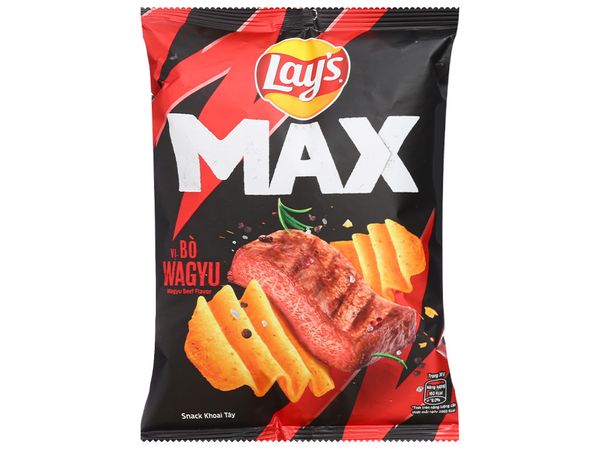 Snack Khoai Tây Lay's Vị Bò Wagyu Gói 42G