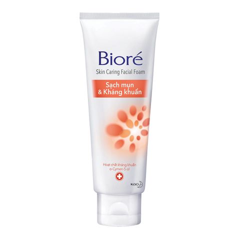 Biore Sữa rửa mặt kháng khuẩn và sạch mụn 100gr