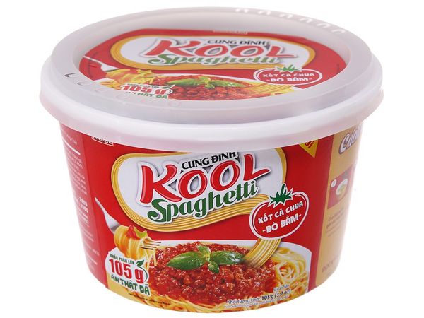Kool Spaghetti xốt thịt bò bầm cà chua 105gr