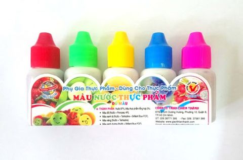 Màu nước đủ màu 10ml