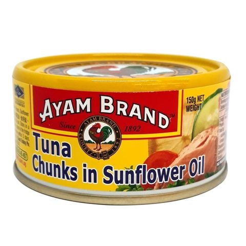 Cá ngừ khúc ngâm dầu hướng dương 150g