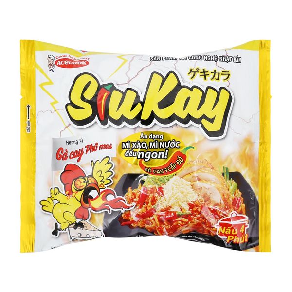 Mì SiuKay gà cay phô mai 129g