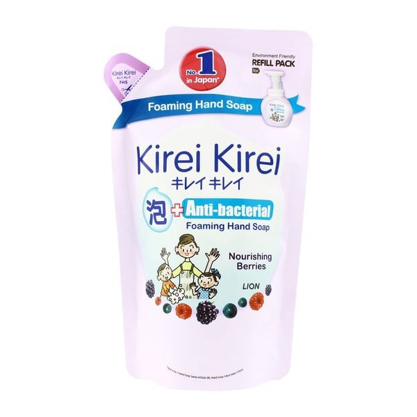 Bọt rửa tay hương Kirei Kirei dâu tằm 200ml