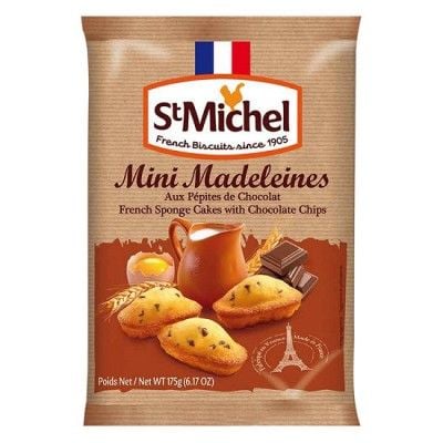 Bánh cake St Michel Mini Madeleines sô-cô-la 175g