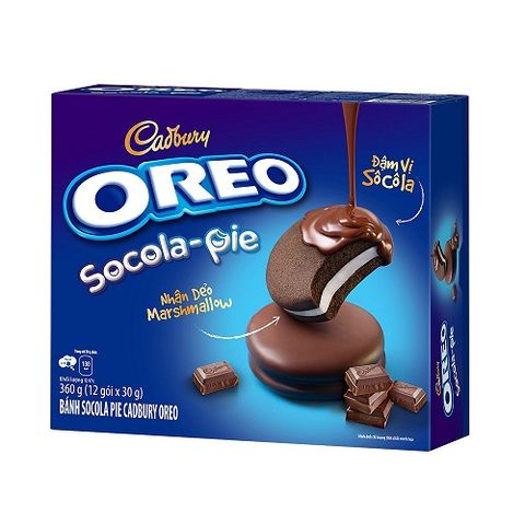 Bánh sô cô la Cadbury Oreo 30gr x 12 gói