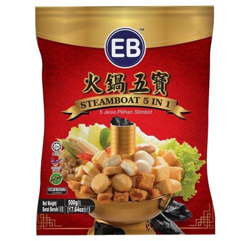 Steam boat 5in1 / Set lẩu 5 trong 1 500g