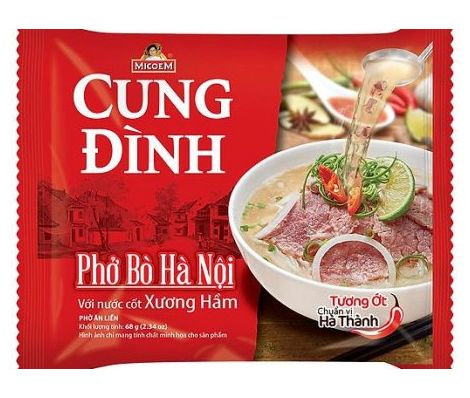 Cung đình phở bò 68g