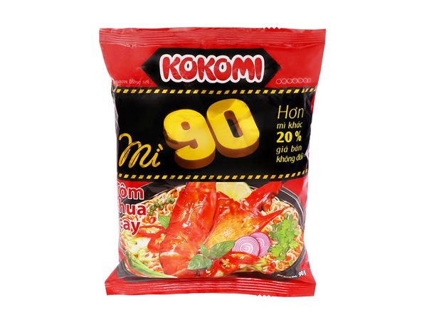 Mì Kokomi Đại Tôm chua cay 90g