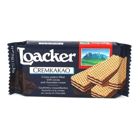 Bánh Xốp Loacker Classic Kem Cacao 45gr