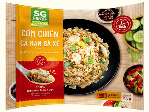 Cơm Chiên Cá Mặn Gà Xé SG Food