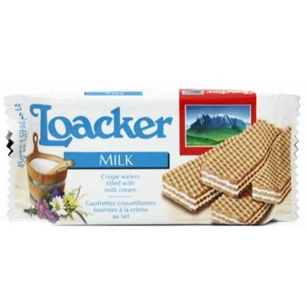 Bánh Xốp Loacker Classic Sữa 45gr