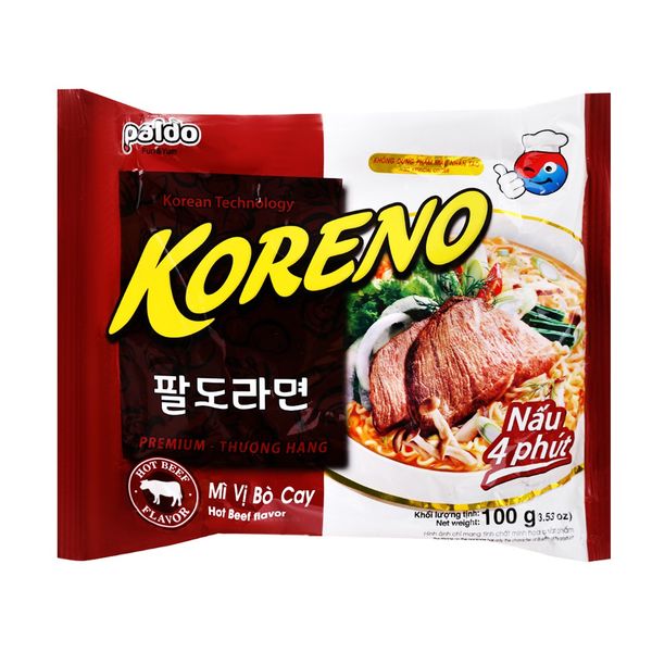 Mì Bò Cay Koreno Hàn Quốc 110gr