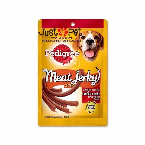 Thức ăn vặt chó - bò xông khói que 60g