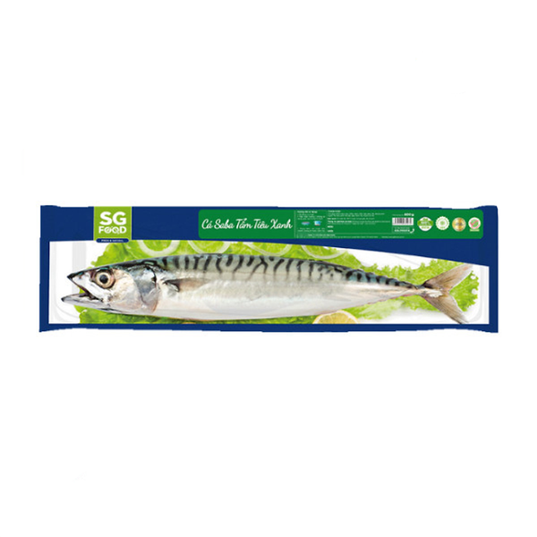 Cá saba Tiêu xanh 500-600g SG Food
