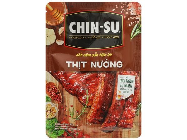 Xốt CHIN-SU Thịt nướng Mới gia vị hoàn chỉnh 80gr