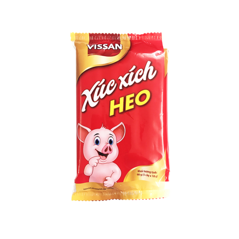 Xúc Xích Heo Tiệt Trùng DHA Vissan Gói 5 Cây 35G