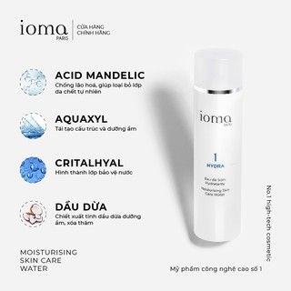 Nước dưỡng ẩm cho da Ioma Paris Moisturising Skin Care Water 200ML