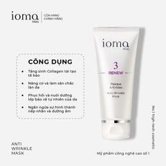 Mặt nạ săn chắc và căng bóng da Ioma Paris Anti Wrinkle Mask 50ML