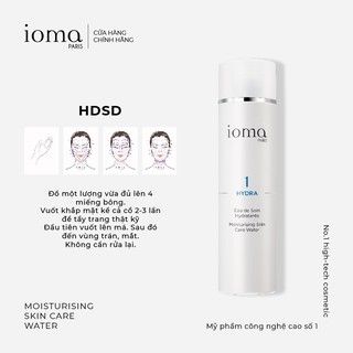 Nước dưỡng ẩm cho da Ioma Paris Moisturising Skin Care Water 200ML