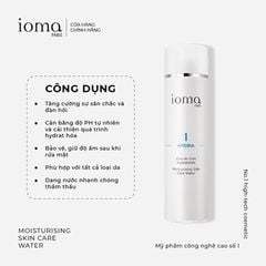 Nước dưỡng ẩm cho da Ioma Paris Moisturising Skin Care Water 200ML