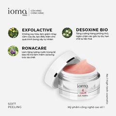 Tẩy da chết enzyme dành cho da nhạy cảm IOMA Paris Soft Peeling 50ml