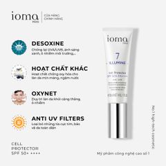 Kem chống nắng tái tạo tế bào Ioma Paris Cell Protector SPF 50+PA++++ 30ML