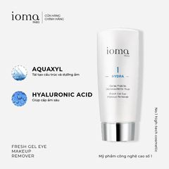 Gel tẩy trang mắt và dưỡng mi  Ioma Paris Fresh Gel Eye MakeUp Remover 100ml