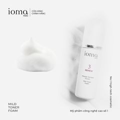 Sữa rửa mặt Toner tái tạo màng Hydrolipid Ioma Paris Mild Toner Foam 150ML