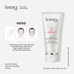 Mặt nạ căng da tức thì Ioma Paris Smoothing Moisturising Mask 50ML