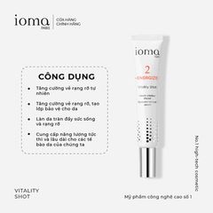 Tinh chất trắng sáng và chống oxy hóa Ioma Paris Vitality Shot 30ML