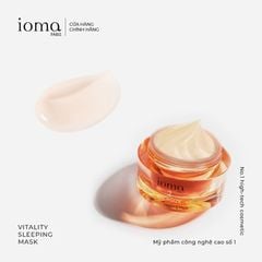 Mặt nạ ngủ cung cấp năng lượng tế bào Ioma Paris Vitality Sleeping Mask 50G