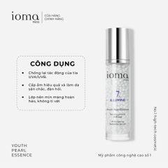 Serum chống lão hóa và ngăn ngừa các đốm sắc tố da Ioma Paris Youth Pearl Essence 40ML