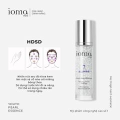 Serum chống lão hóa và ngăn ngừa các đốm sắc tố da Ioma Paris Youth Pearl Essence 40ML