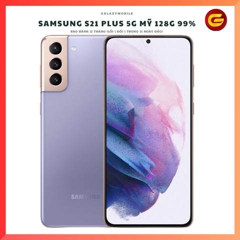  Samsung S21 Plus 5G Mỹ 2 sim 99% 