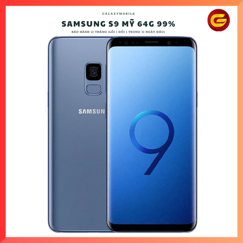  Samsung S9 Mỹ 64G 99% 