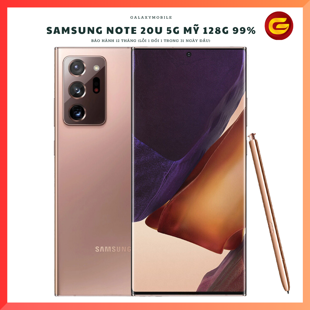 Samsung Note 20 Ultra 5G Mỹ 2sim 99%