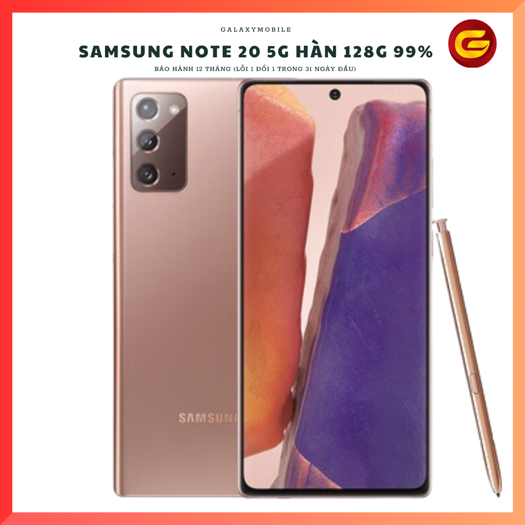 Samsung Note 20 5G Hàn 256G 99%